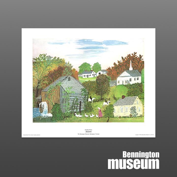 Grandma Moses: Unframed Print, 'Autumn'