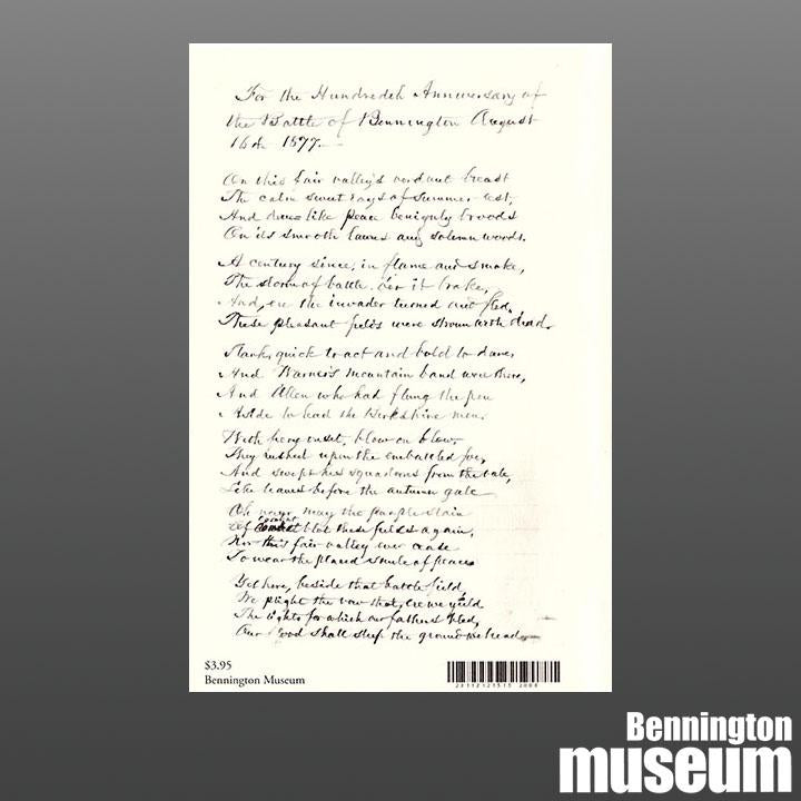 Museum Publication: Walloomsack Review, 'Volume 01'