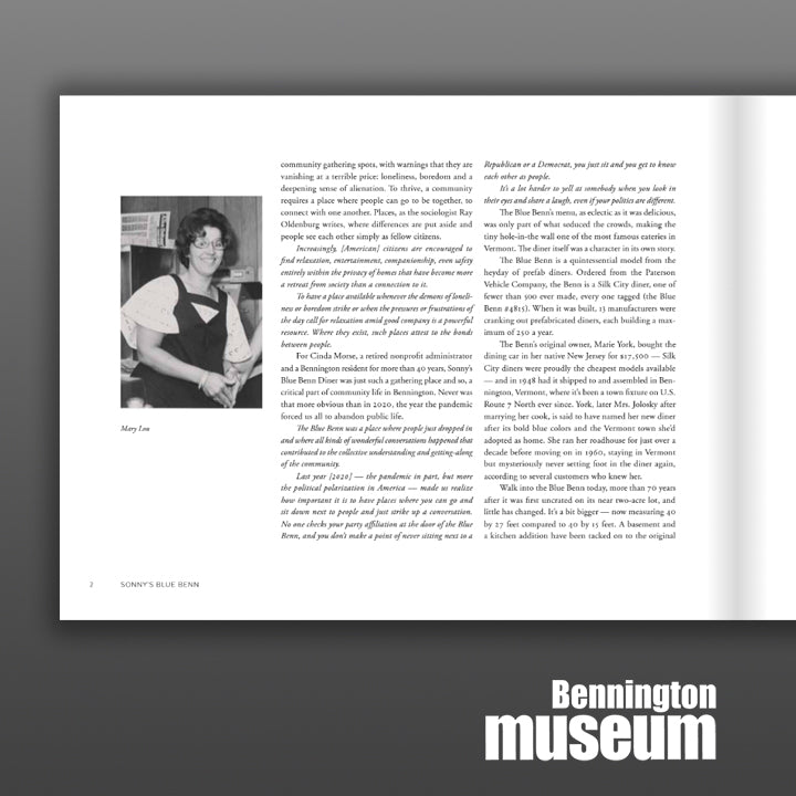 Story Project: Book, 'Sonny's Blue Benn'