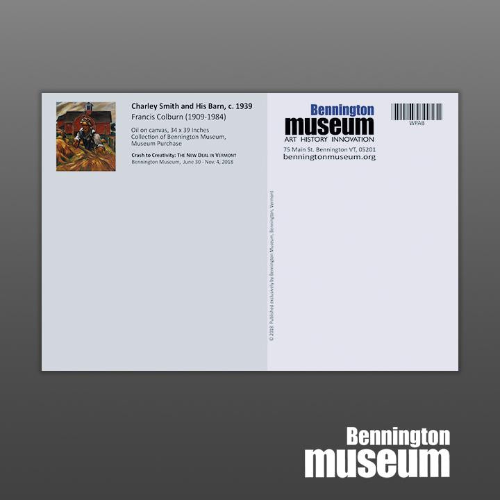 Exhibit Related: WPA, 'Charlie Smith and His Barn'