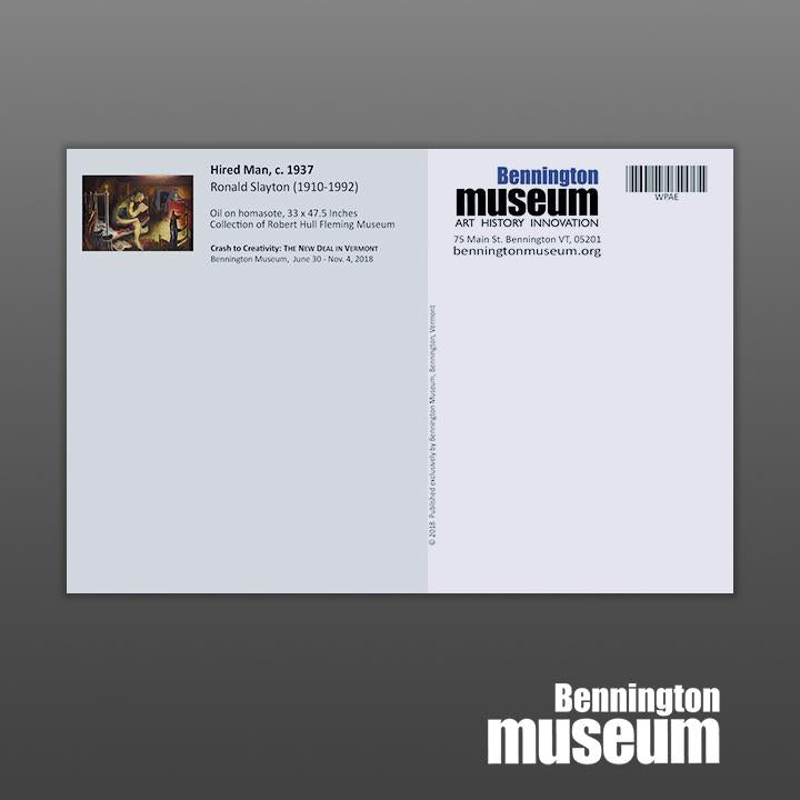 Exhibit Related: WPA, 'Hired Man'