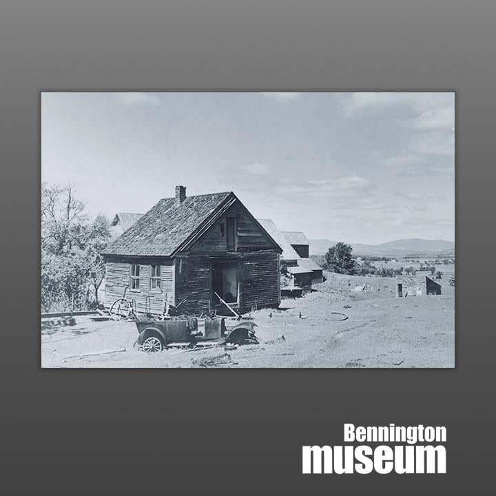 Exhibit Related: WPA, 'Old Abandoned Farmhouse Near Newport Vermont'