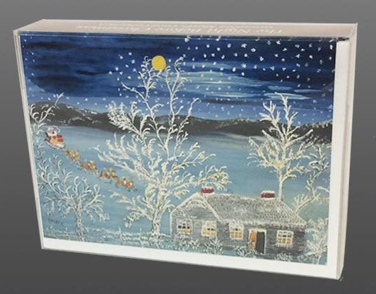 Grandma Moses: Notecard, 'Night Before Christmas Set (24
