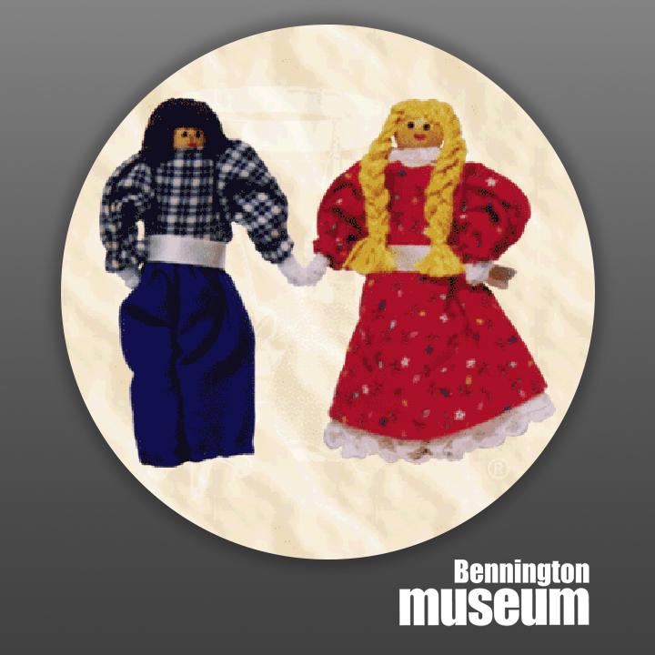 Historic Folk Toys: Craft, 'Clothespin Doll Kit'