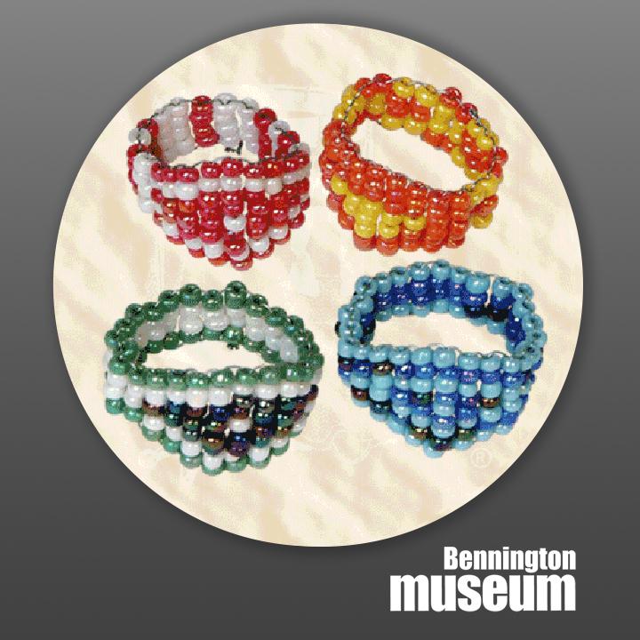 Historic Folk Toys: Craft, 'Indian Bead Ring Kit'