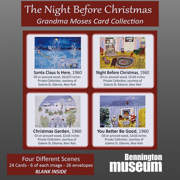 Grandma Moses: Notecard, 'Night Before Christmas Set (24)'