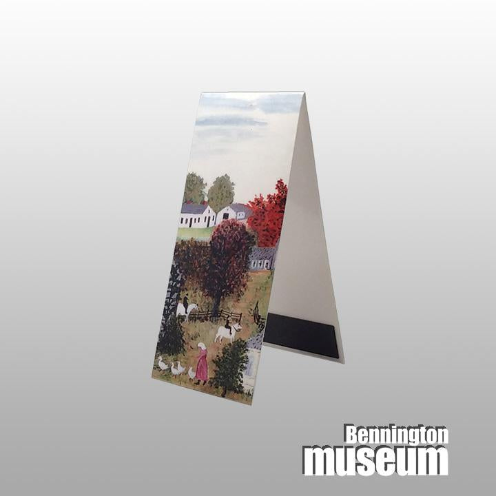 Grandma Moses: Magnetic Bookmark, 'Autumn'