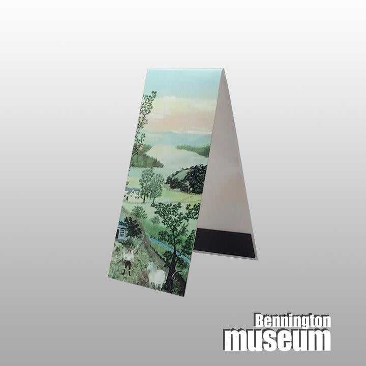 Grandma Moses: Magnetic Bookmark, 'A Beautiful World'