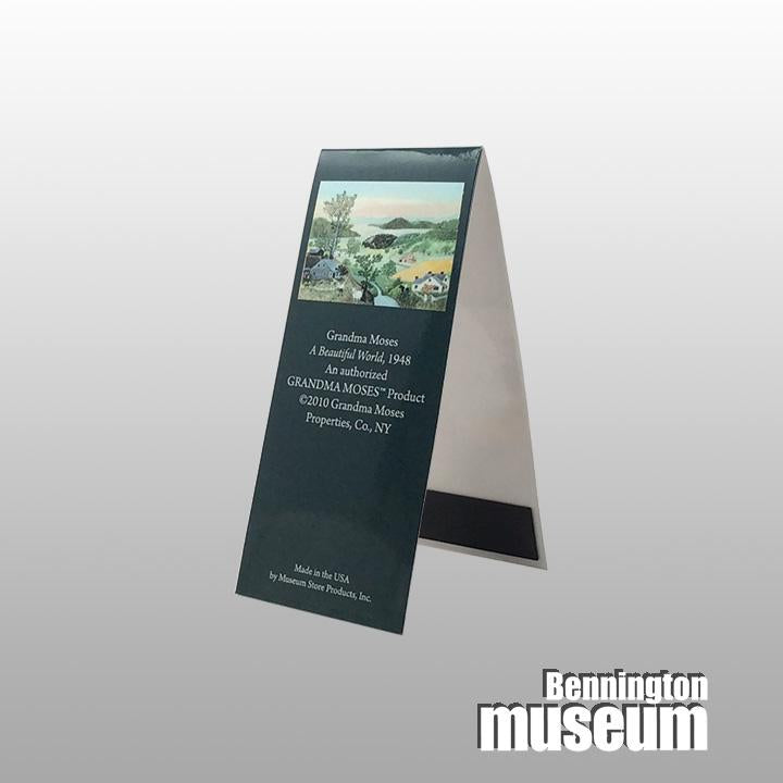 Grandma Moses: Magnetic Bookmark, 'A Beautiful World'