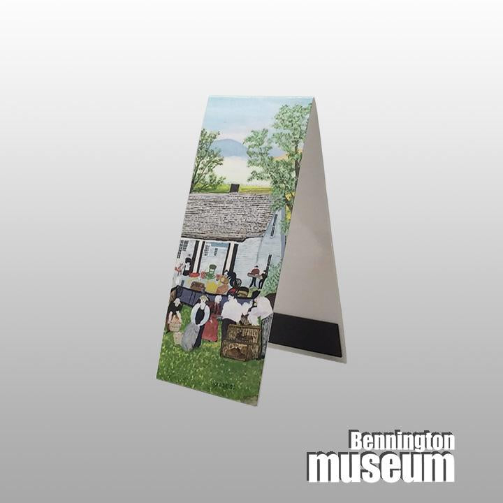 Grandma Moses: Magnetic Bookmark, 'Moving Day on the Farm'