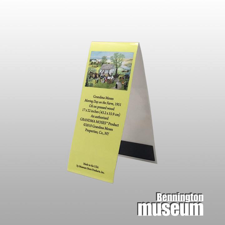 Grandma Moses: Magnetic Bookmark, 'Moving Day on the Farm'
