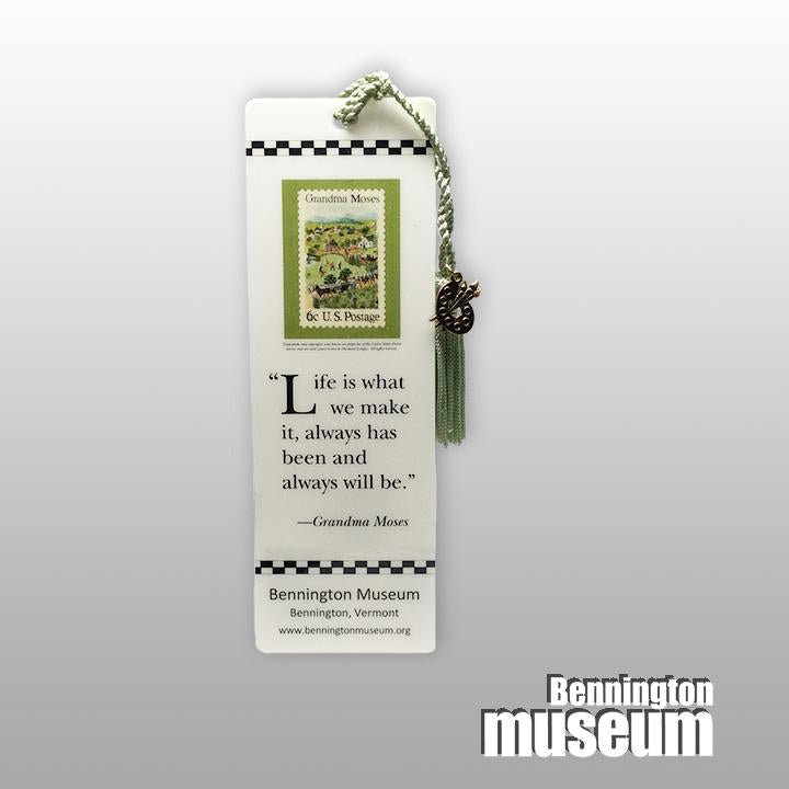 Grandma Moses: Bookmark, 'Postage Stamp'