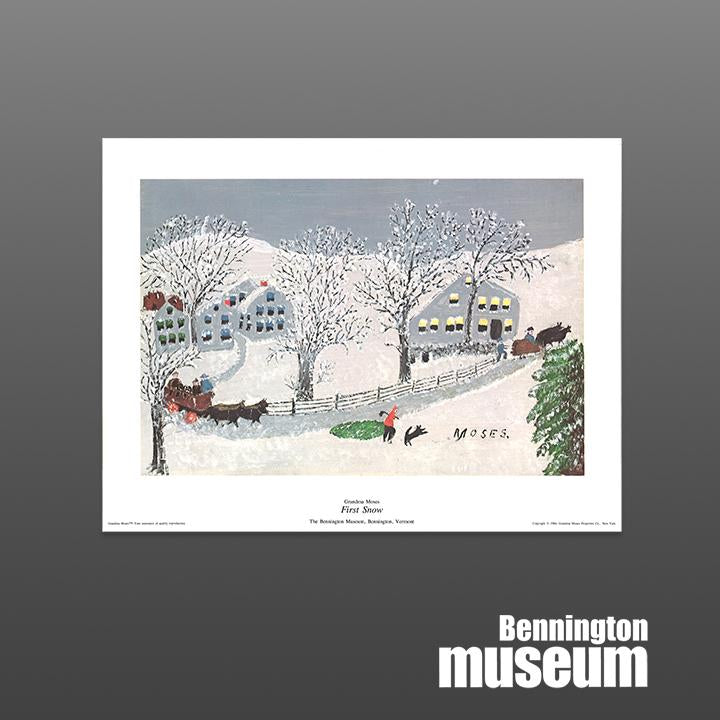 Grandma Moses: Unframed Print, 'First Snow'