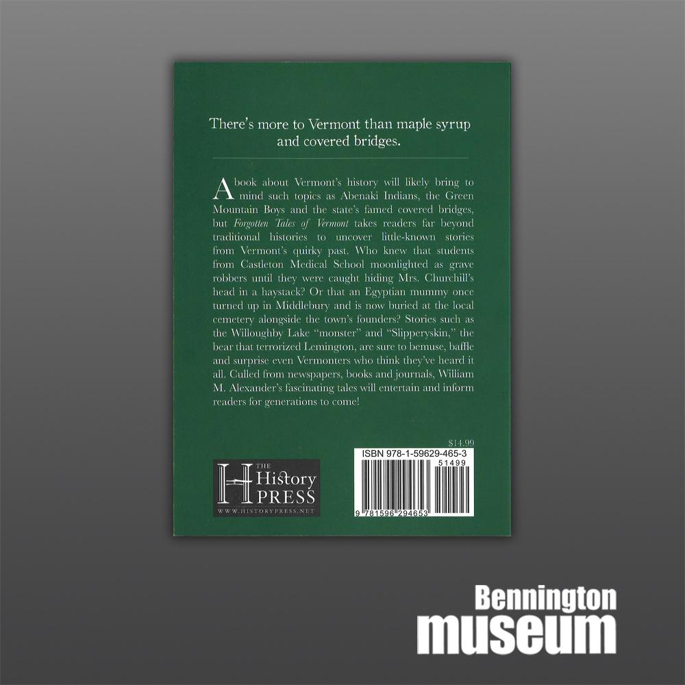 History Press: Book, 'Forgotten Tales of Vermont'