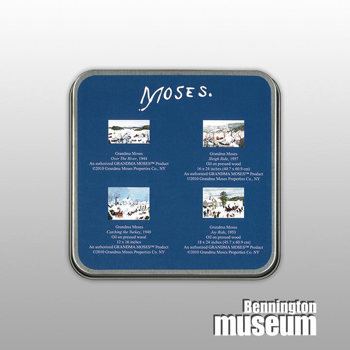 Grandma Moses: Coaster, 'Winter (4/Set)'
