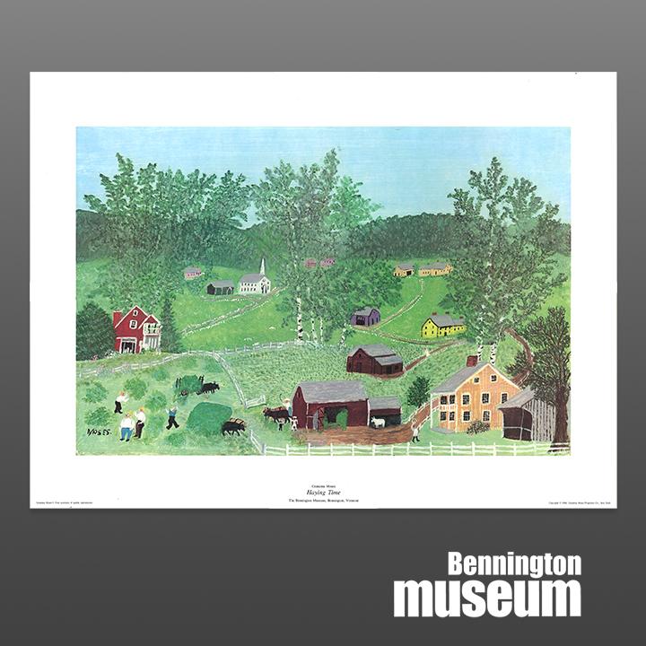 Grandma Moses: Unframed Print, 'Haying Time'