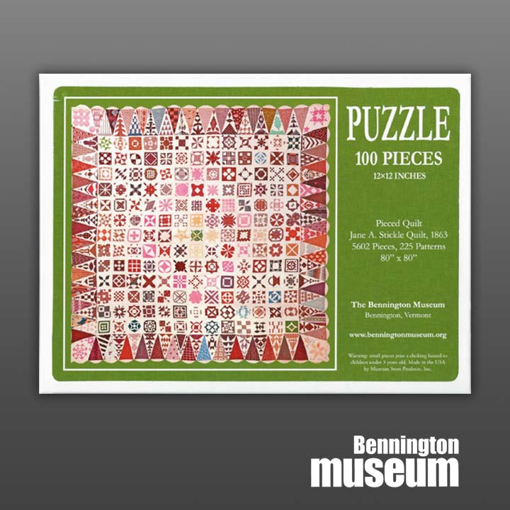 Jane Stickle: Puzzle, '100 Pieces' – Bennington Museum STORE