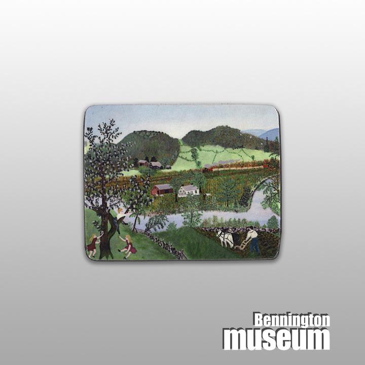 Grandma Moses: Magnet, 'Hoosick River Summer'