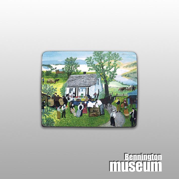 Grandma Moses: Magnet, 'Moving Day on the Farm'