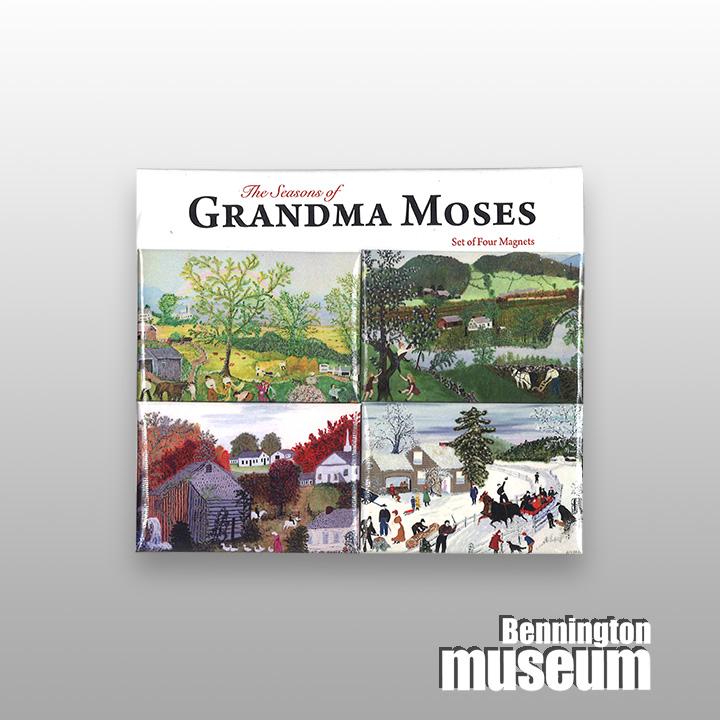 Grandma Moses: Magnet, 'Seasons (4/Set)'