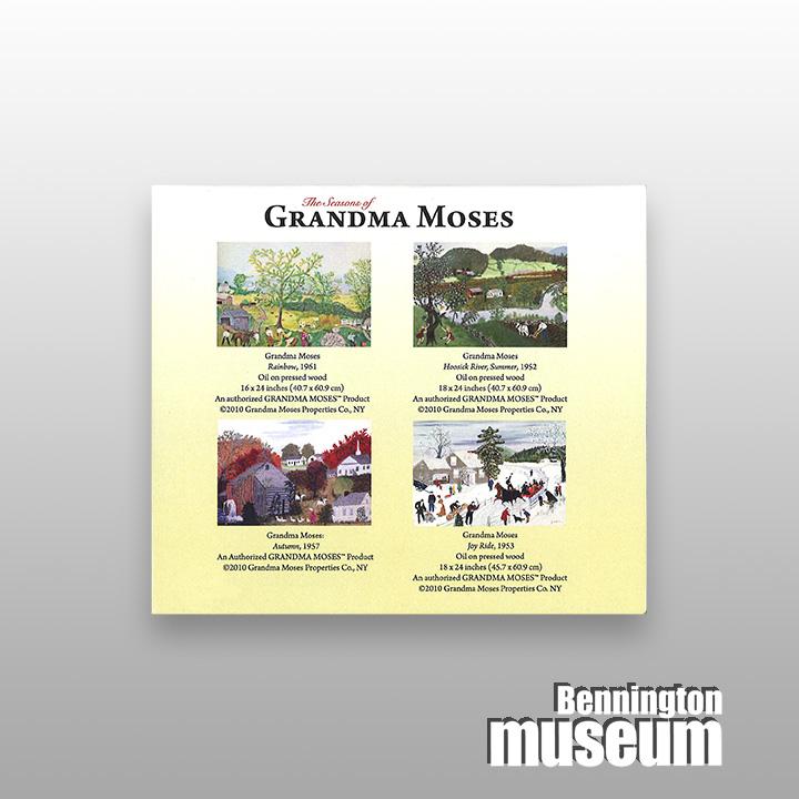 Grandma Moses: Magnet, 'Seasons (4/Set)'