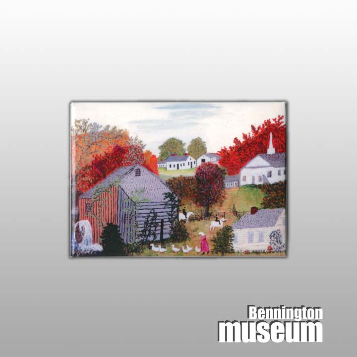 Grandma Moses: Magnet, 'Autumn'