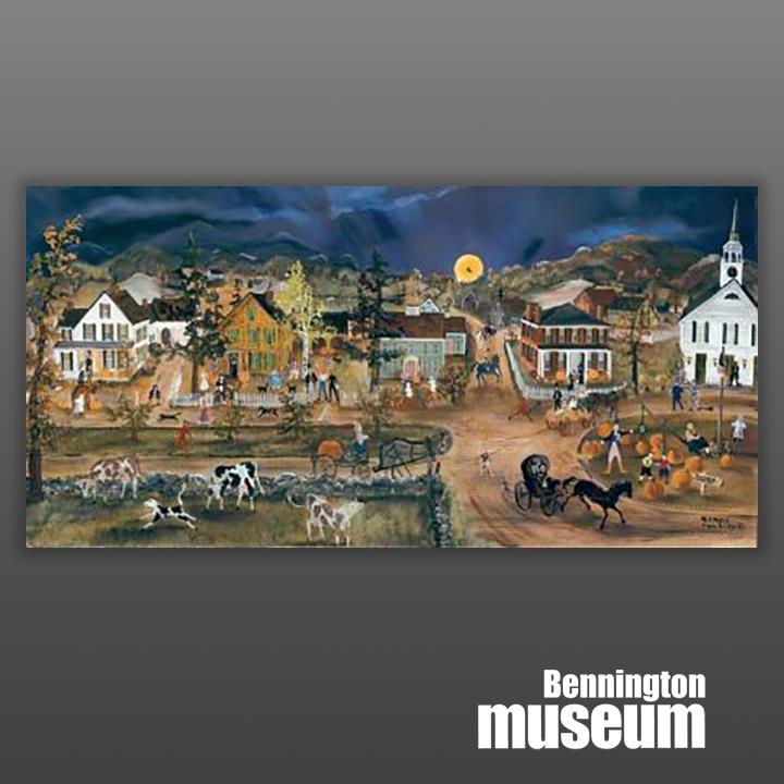 Will Moses: Print, 'Pumpkin on the Green'
