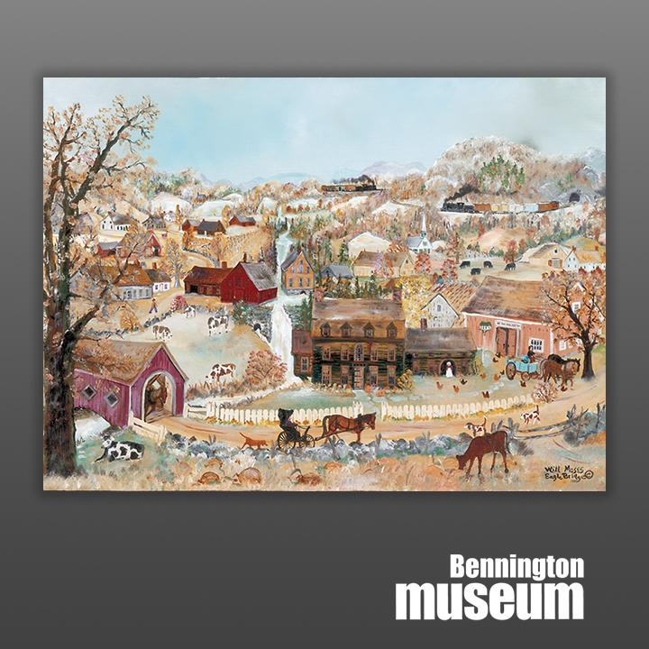 Will Moses: Print, 'Snow in the Hills'