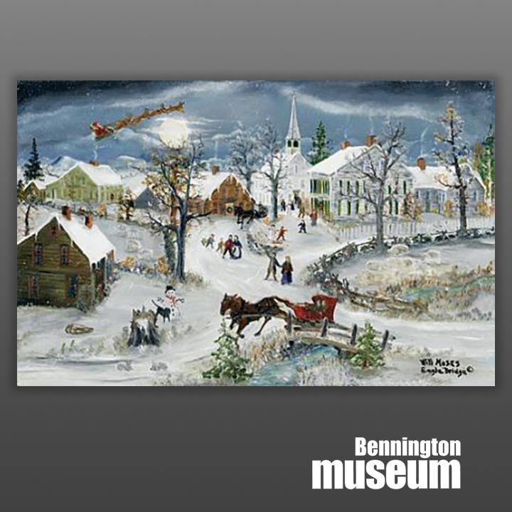 Will Moses: Print, 'Christmas Eve Service'