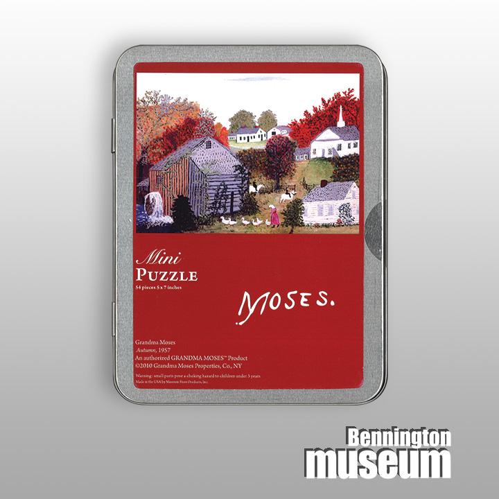 Grandma Moses: Puzzle (Tin), 'Autumn'