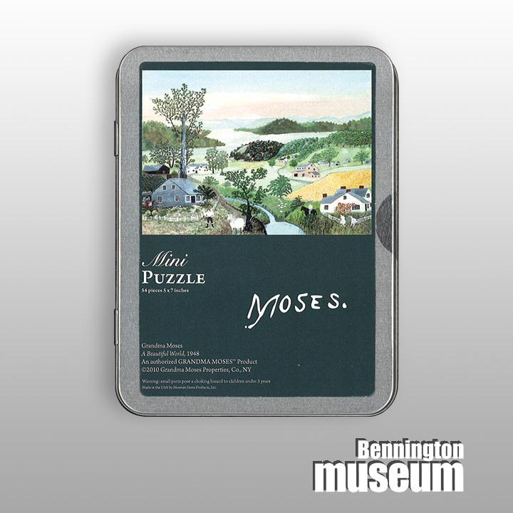 Grandma Moses: Puzzle (Tin), 'Beautiful World'