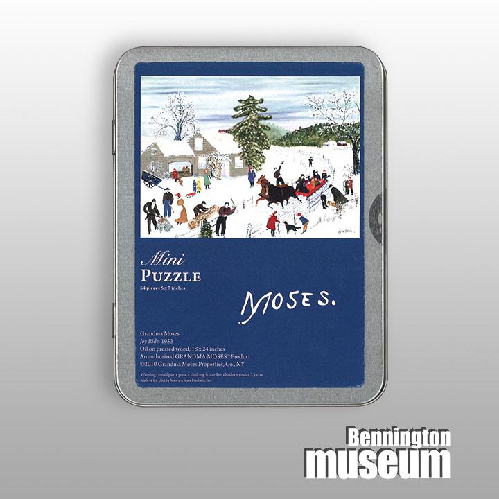 Grandma Moses: Puzzle (Tin), 'Joy Ride'