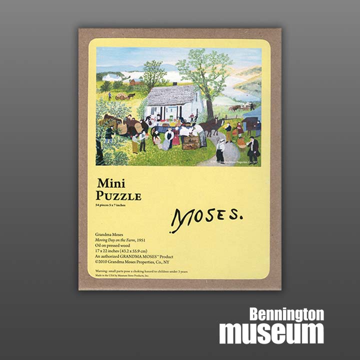 Grandma Moses: Puzzle, 'Moving Day on the Farm'