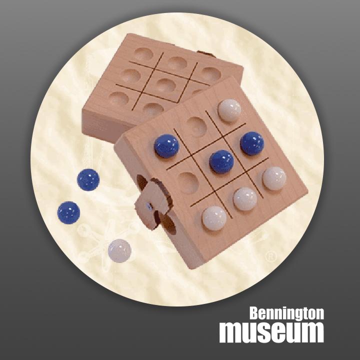 Historic Folk Toys: Game, 'Tic Tac Toe'