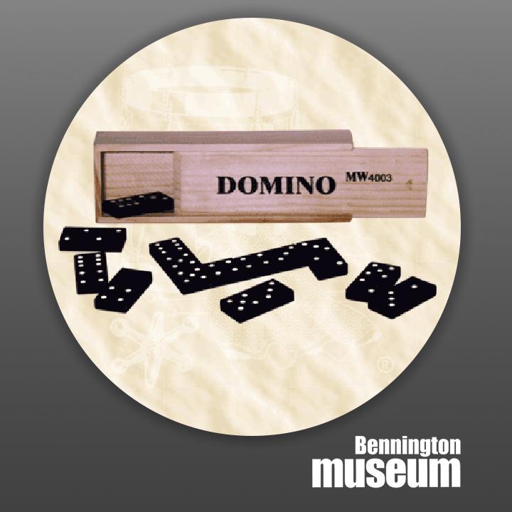 Historic Folk Toys: Game, 'Wooden Dominoes'