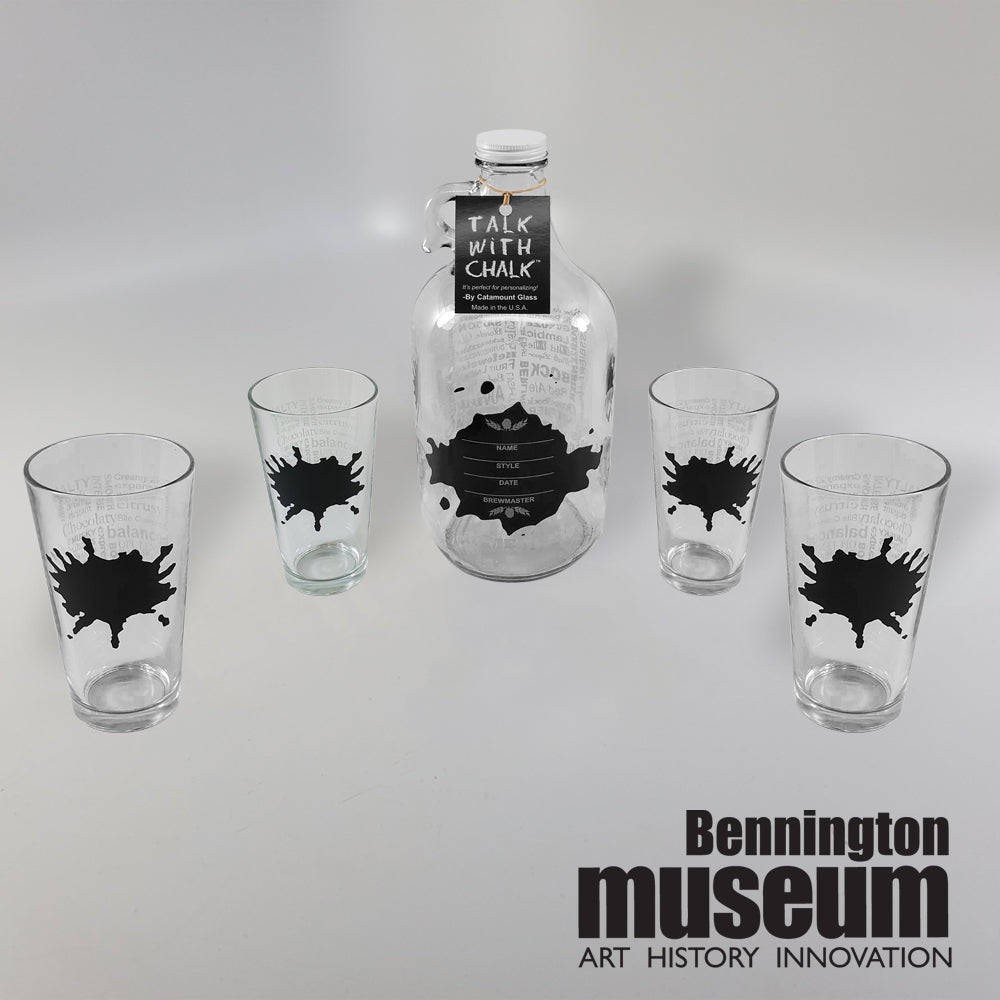 Catamount Glassware: Kit, 'Growler with 4 Glasses'