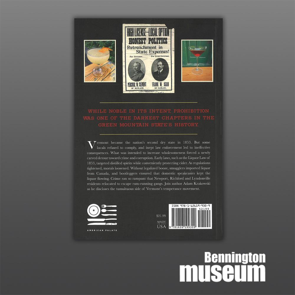 History Press: Book, 'Vermont Prohibition'