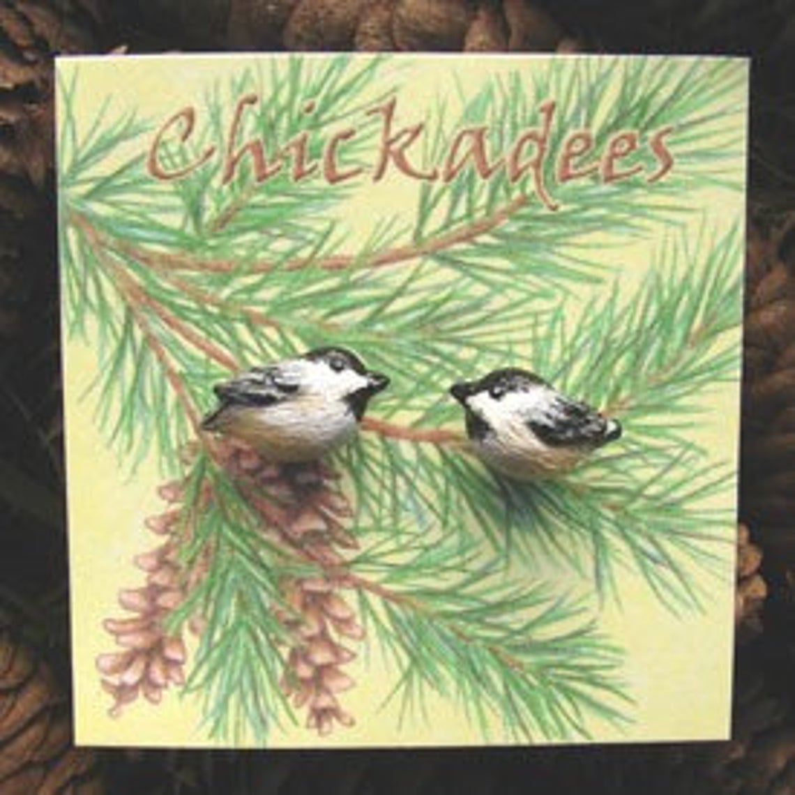 Chickadee earrings on sale