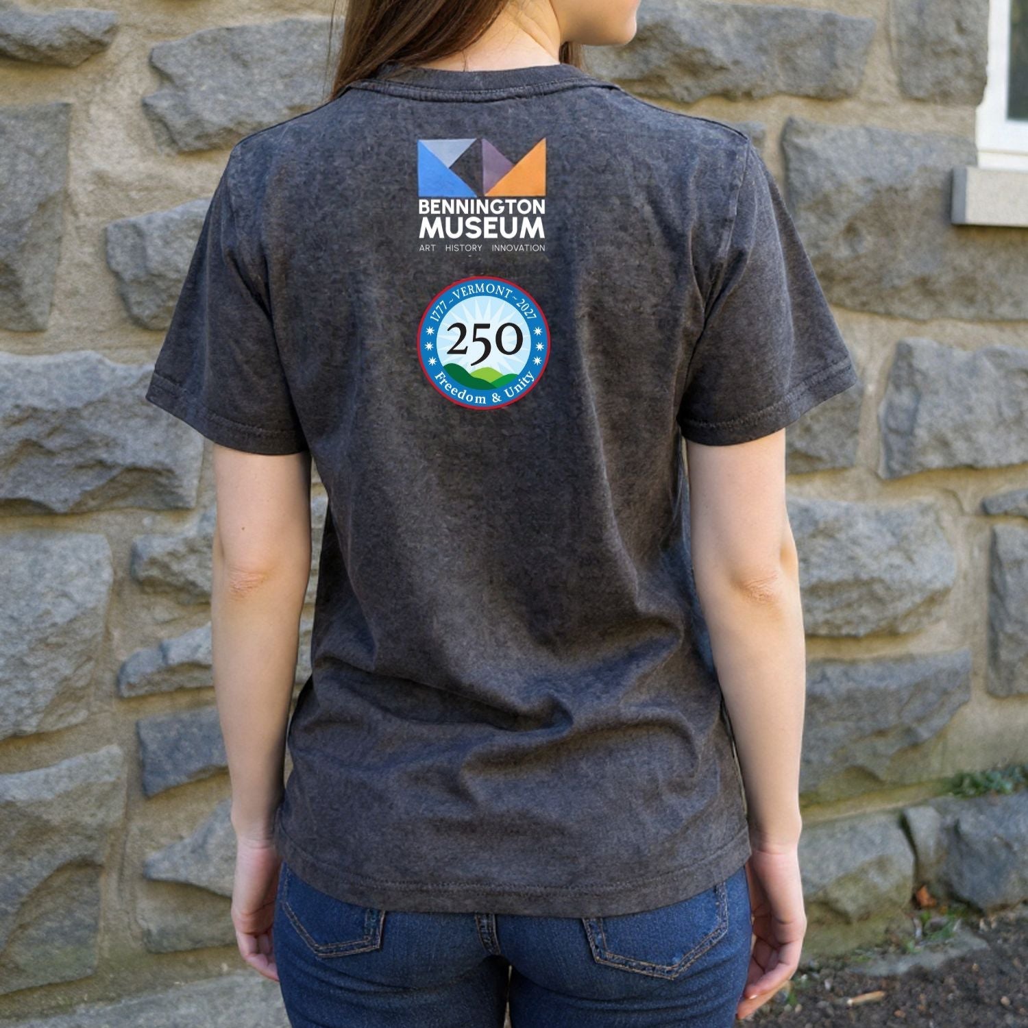 Bennington Museum T Shirt - Flag - XXXL