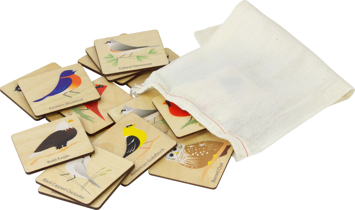 Birds Memory Tiles