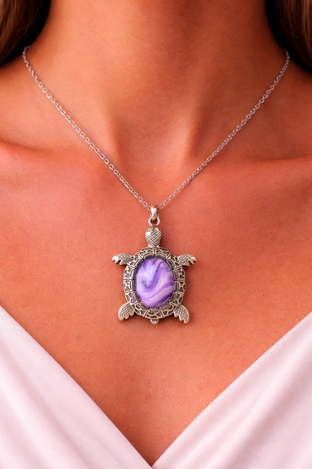 Deb Higgins -Turtle Necklace