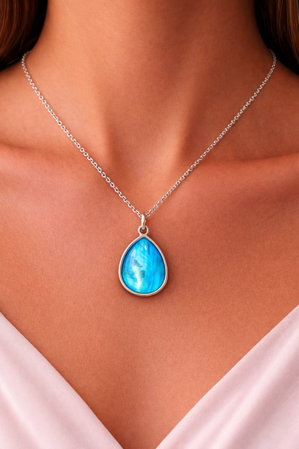 Deb Higgins -Teardrop necklace