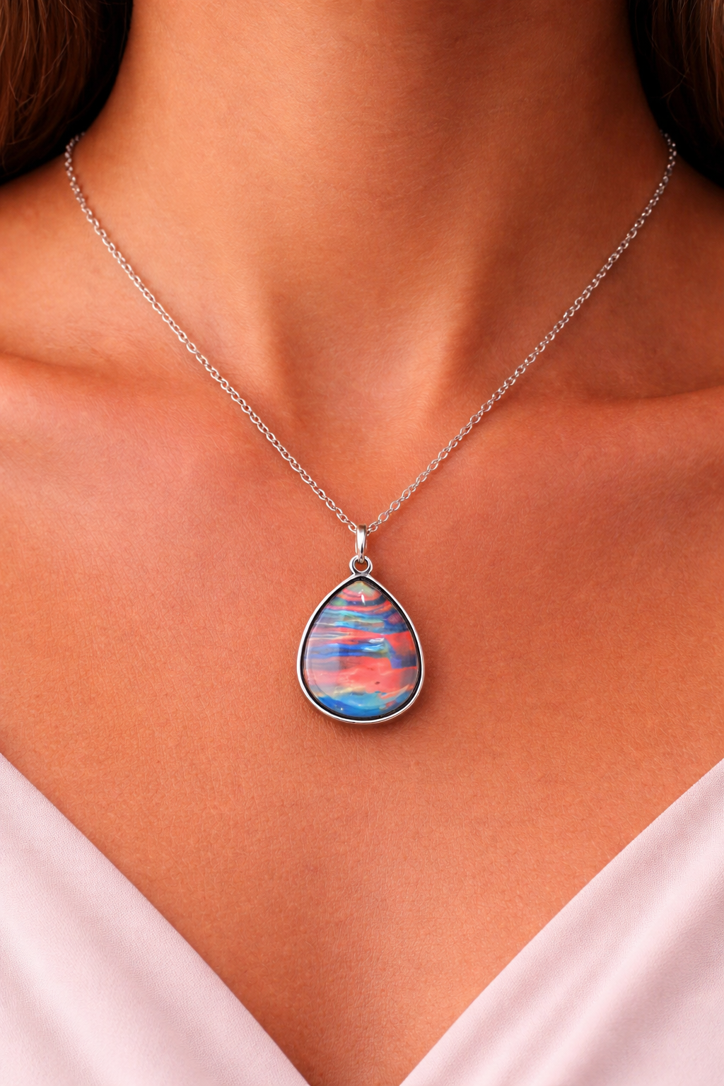 Deb Higgins -Teardrop necklace