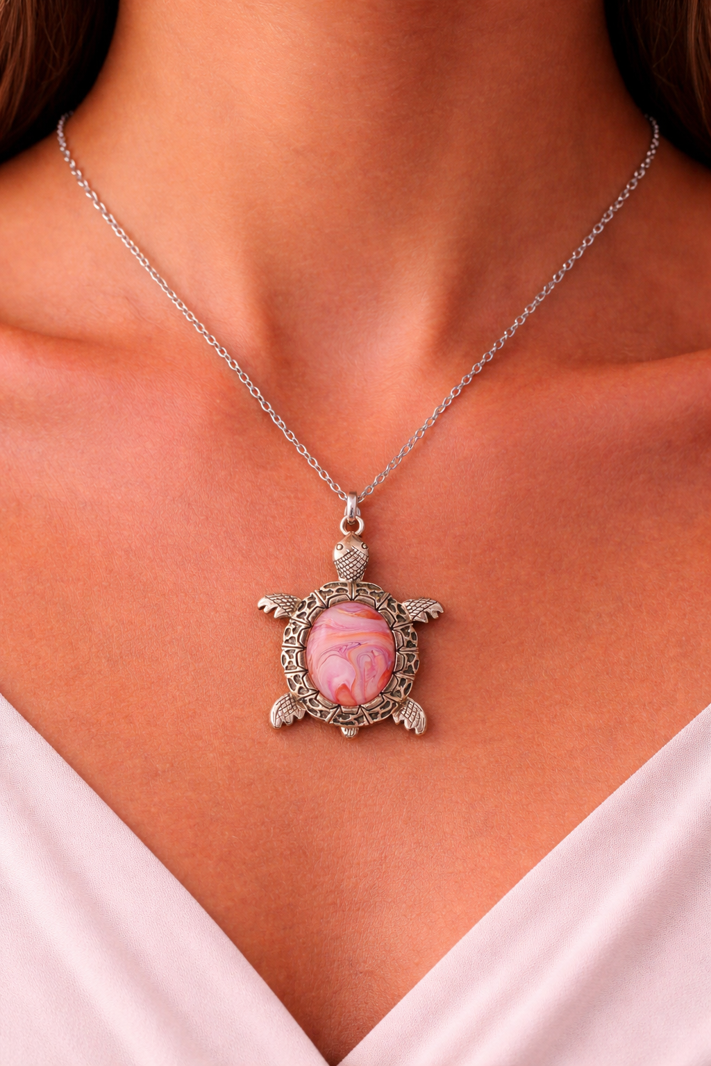 Deb Higgins -Turtle Necklace