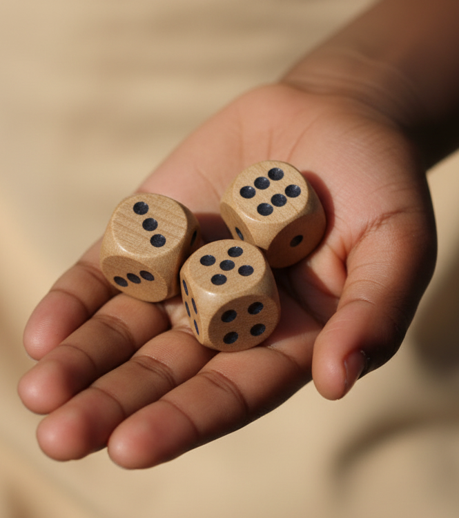 Wooden Dice