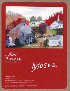 Grandma Moses: Puzzle, 'Autumn'