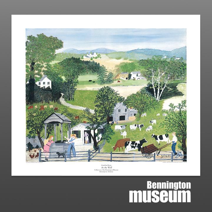 Grandma Moses: Unframed Print, 'At the Well'