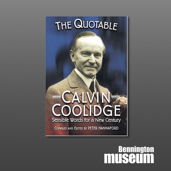 Images: Book, 'The Quotable Calvin Coolidge'