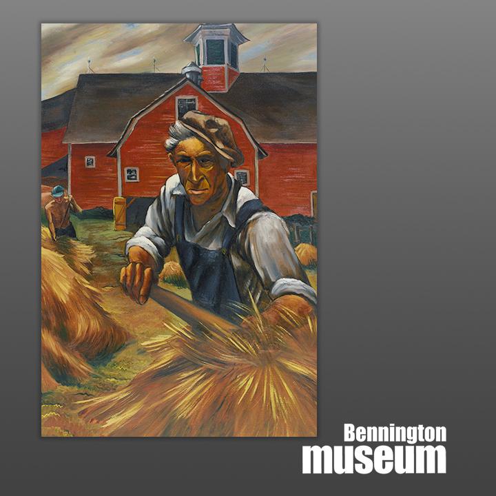 Exhibit Related: WPA, 'Charlie Smith and His Barn'