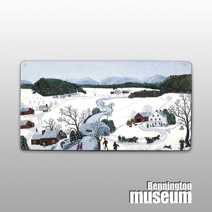 Grandma Moses: Magnet, 'Over the River'